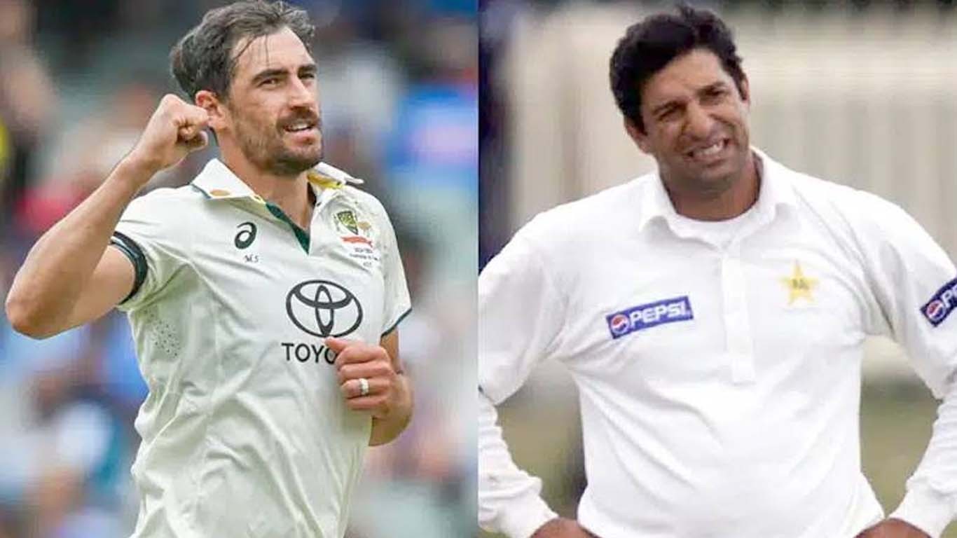 مچل اسٹارک نے وسیم اکرم کا برسوں پرانا ریکارڈ توڑ دیا