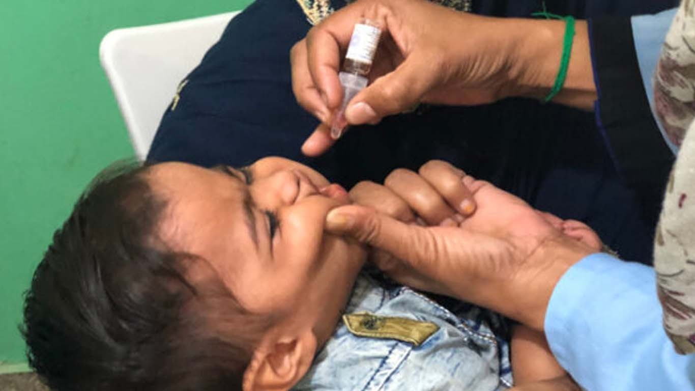 ملک گیر پولیو مہم کی تاریخ اعلان