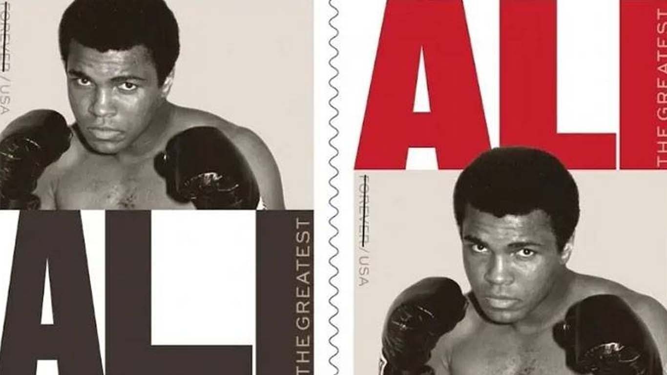 عظیم باکسر محمد علی کے نام پر ڈاک ٹکٹ جاری کرنے کا اعلان