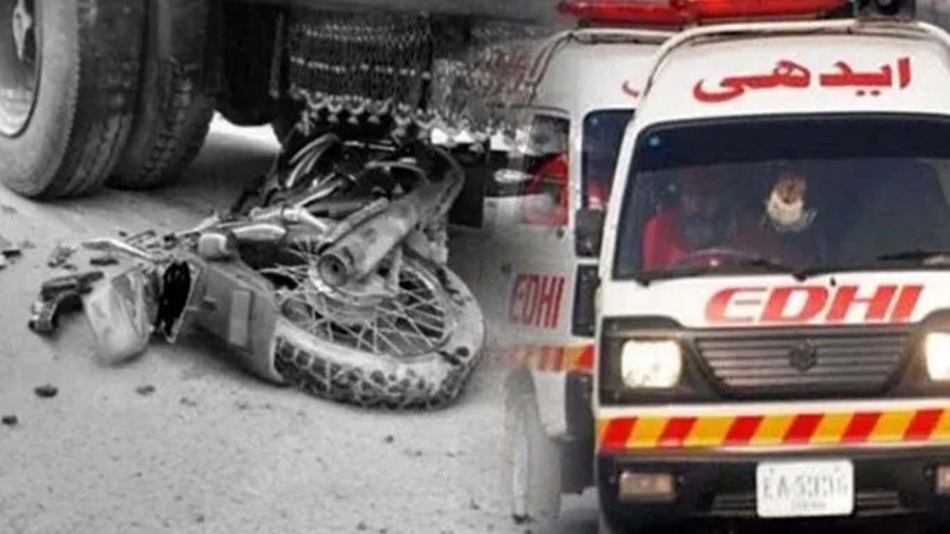 صفورا میں تیز رفتار واٹر ٹینکر نے موٹر سائیکل سوار کو کچل دیا