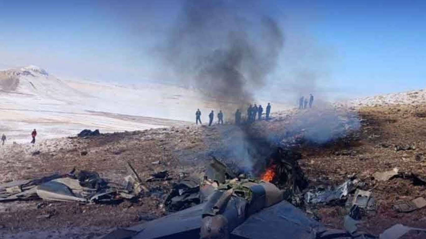 روس کا فوجی ٹرانسپورٹ طیارہ گر کر تباہ، 29  افراد ہلاک