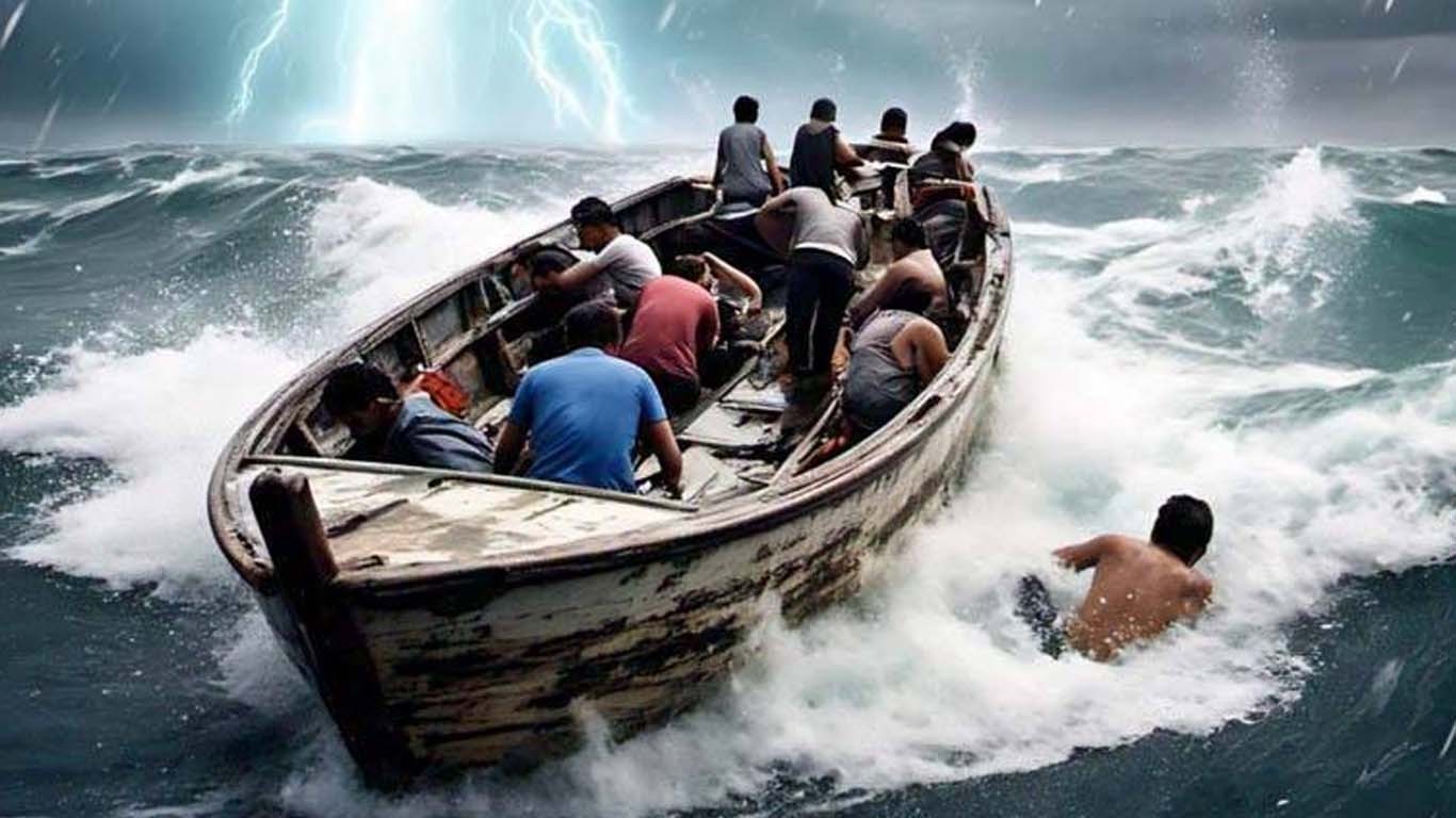 تارکین وطن کی کشتی ڈوبنے سے 18 افراد ہلاک