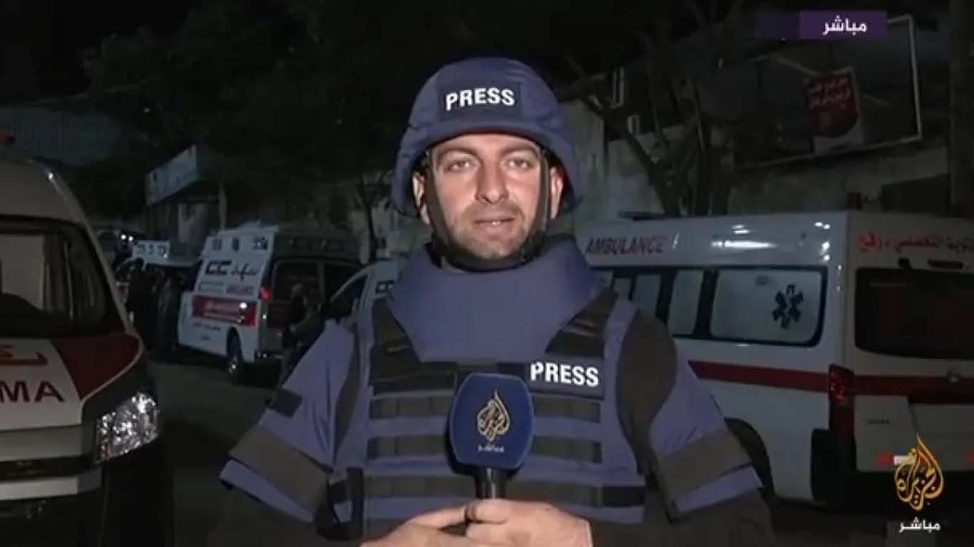 غزہ، اسرائیلی ڈرون حملے میں الجزیرہ کے صحافی محمد وشاح شہید