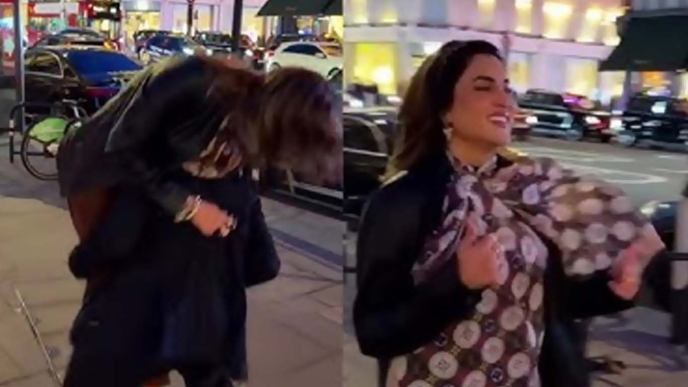 فضا علی کی لندن سے نئی ویڈیو وائرل، تنقید کی زد میں آگئیں