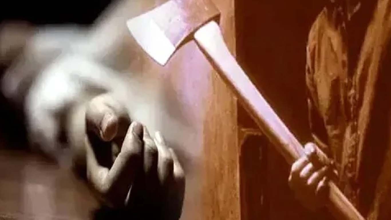 ناخلف بیٹے نے کلہاڑی کے وار سے ماں کو قتل کر دیا