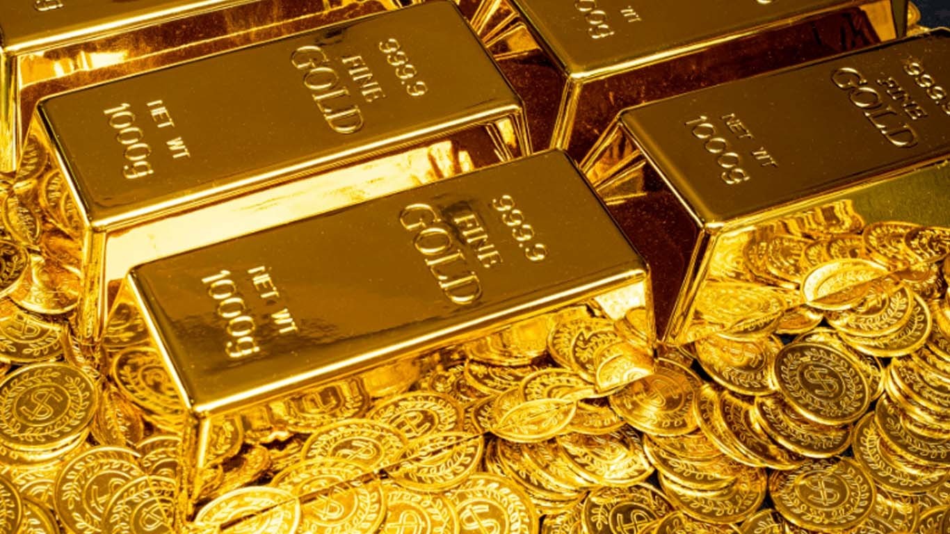 سونے کی قیمت میں زبردست کمی ریکارڈ