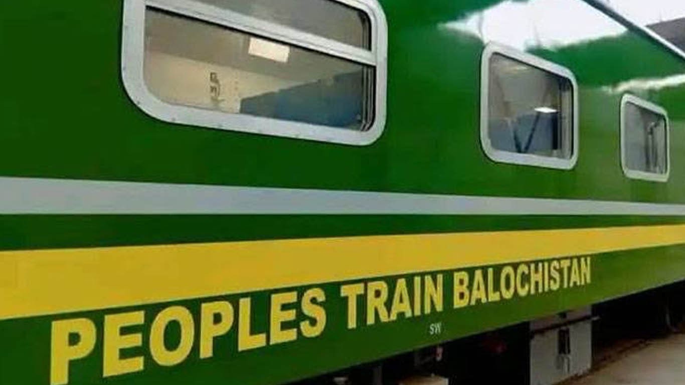 بلوچستان کی پہلی ماس ٹرانزٹ 'جناح پیپلز ٹرین' ٹریک پر آنے کو تیار