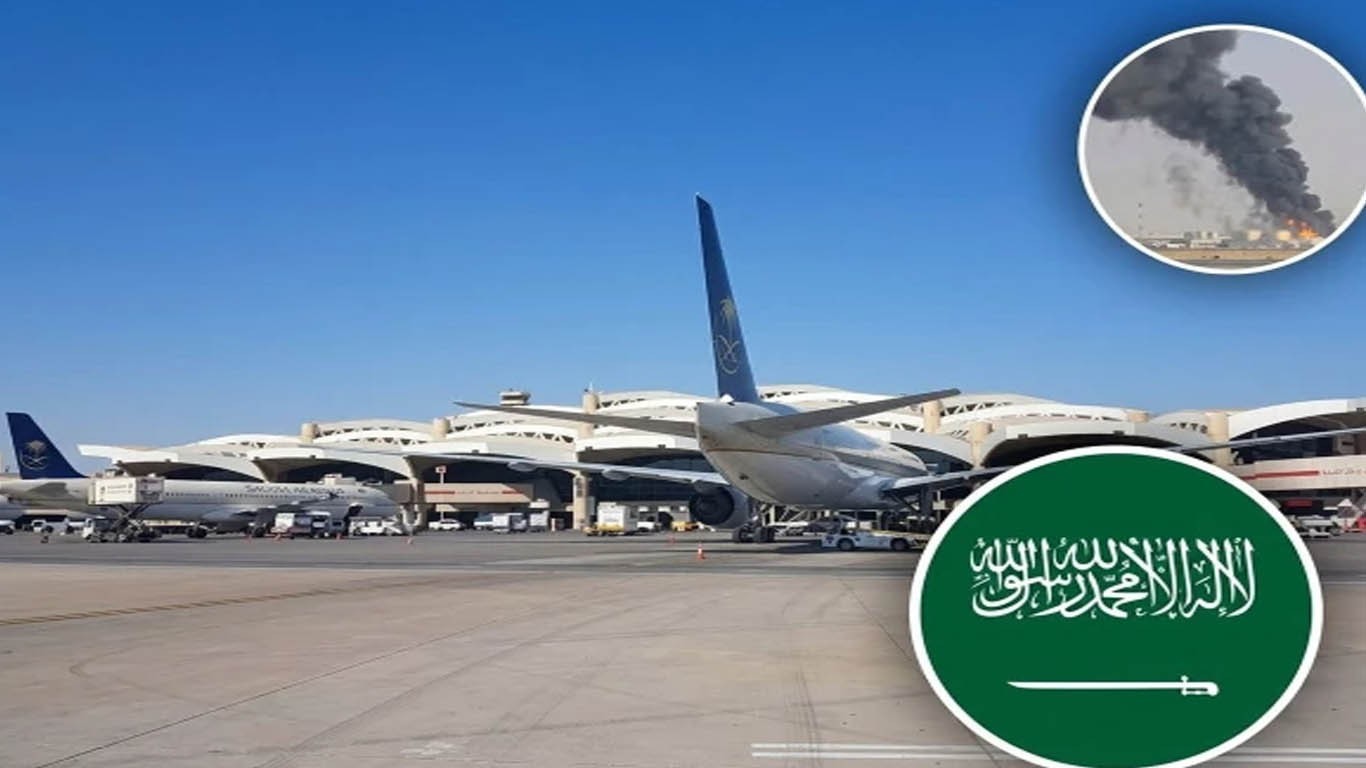 ریاض ایئرپورٹ پر حوثیوں کے 20 حملے ناکام بنائے: سعودی اتحادی افواج