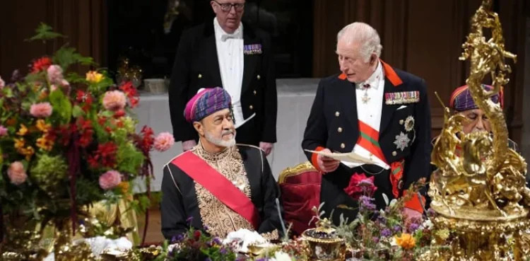 سلطان عمان کے استقبال پر برطانوی بادشاہ نے جو حدیث نبوی پڑھی وہ کہاں لکھی اور پس منظر کیا ہے؟
